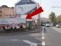 Board na Hrázi u nádraží